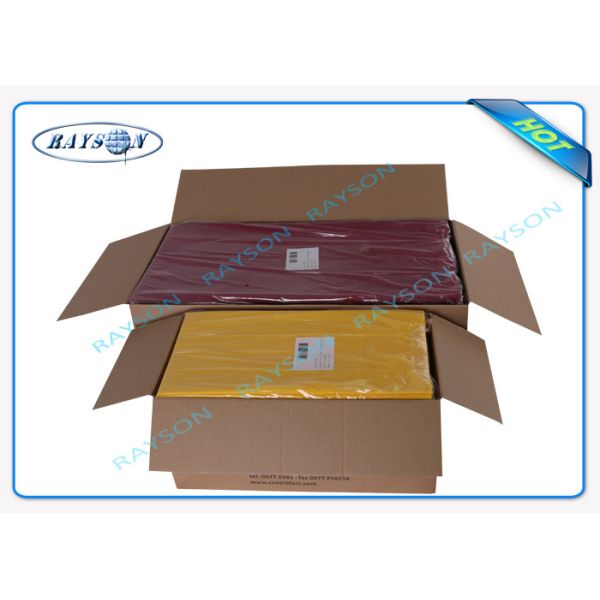 45 Gr/скатерть 50gr/60gr/70gr PP Spunbond Non сплетенной крышка таблицы 1.2m x 1.2m