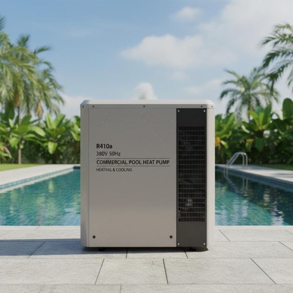R410a 21KW Heating 12.7KW Cooling Commercial Swimming Pool Heat Pump for Efficient Heating and Cooling