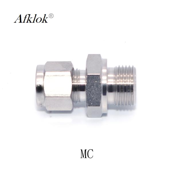 Linha de ar 316 de aço inoxidável conector dos encaixes de tubo