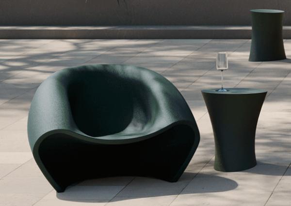 Muebles de sofá de plástico moldeados