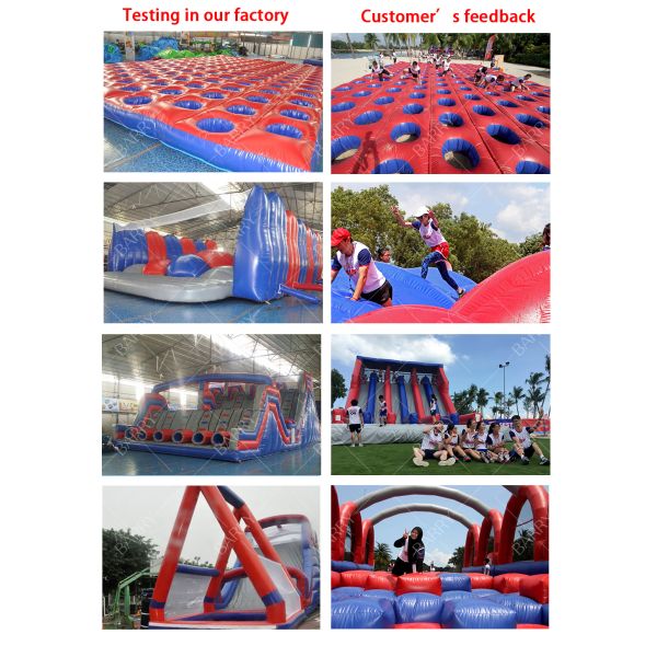 Коммерческое Сингапурское событие Большое событие Надувный 5 км Гигантский надувный препятствия Курс Кассель 5 км