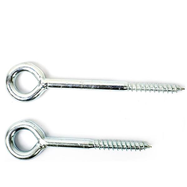 Carbon Steel Zinc Plated Screw Eyes High Strength Nickel Plated Grade 6.8 8.8