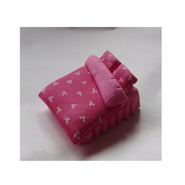 colorful model beds furniture bed, mini ceramic model bed for indoor indoor scene