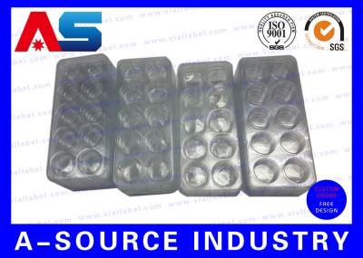 Medical Disposable Vial Plastic Pharmaceutical Blister Packaging For 10 1ml / 3ml / 10ml Vials Box