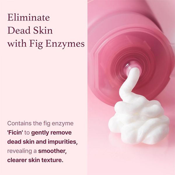 Limpiador facial de marca privada blanqueador de limpieza profunda espuma de higo orgánico para el rostro