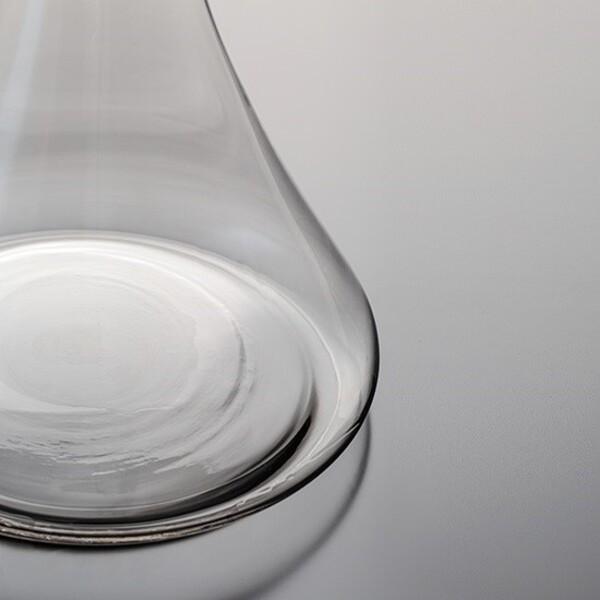 Filtro de vidro sem chumbo fundido mão de Crystal Wine Decanter 1500ml 52oz
