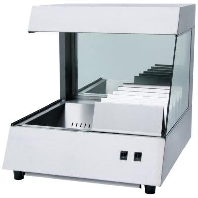 Counter Top Chip Warmer Commercial Table Restaurant Chip Dump Warmer