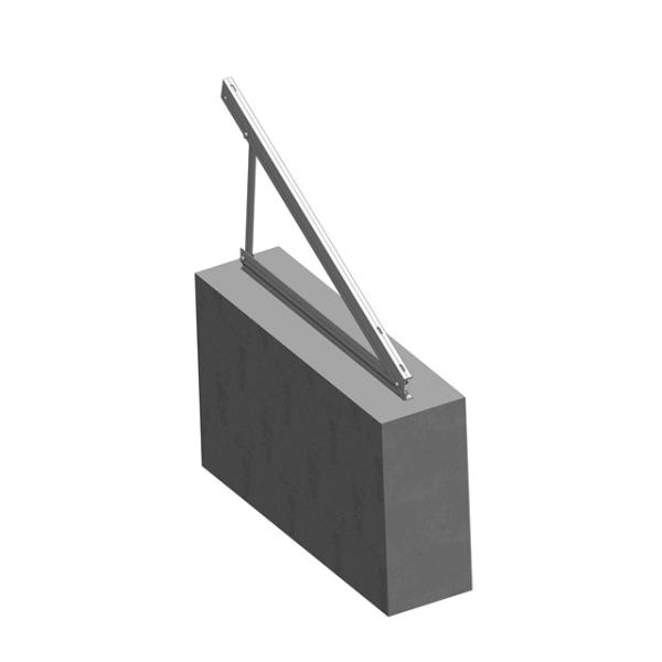 Rail Free Pre - Assembly Triangle For Roof And Ground Solar Power Energy