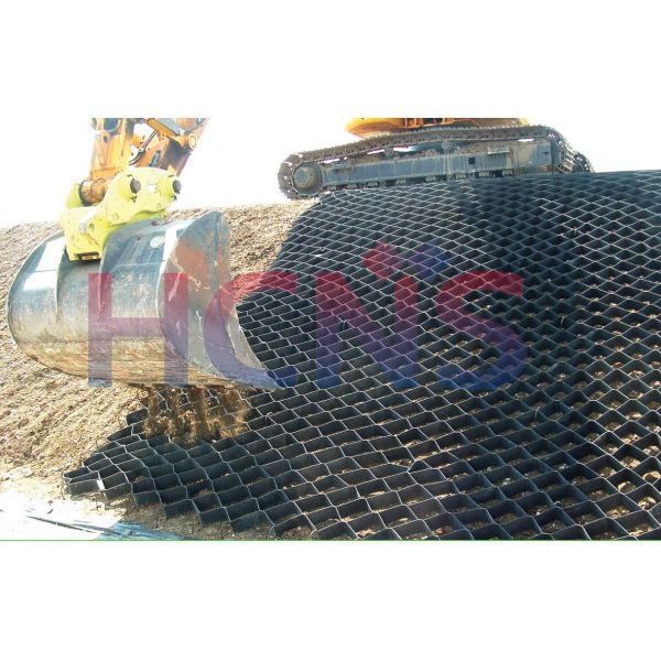 High Strength PP Plastic Geocell Retaining Wall Earthwork Products