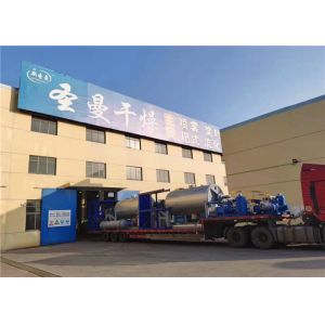 304 Rotary Scraper Dryer For Chemical Industry Like Dye Filter Cake, PAM, Slurry
