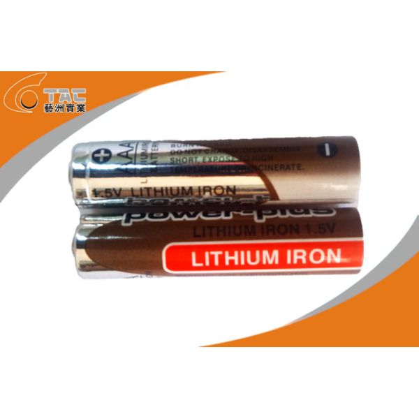 High capacity 1.5V AAA / L92 Primary Lithium Iron Battery with High Rate