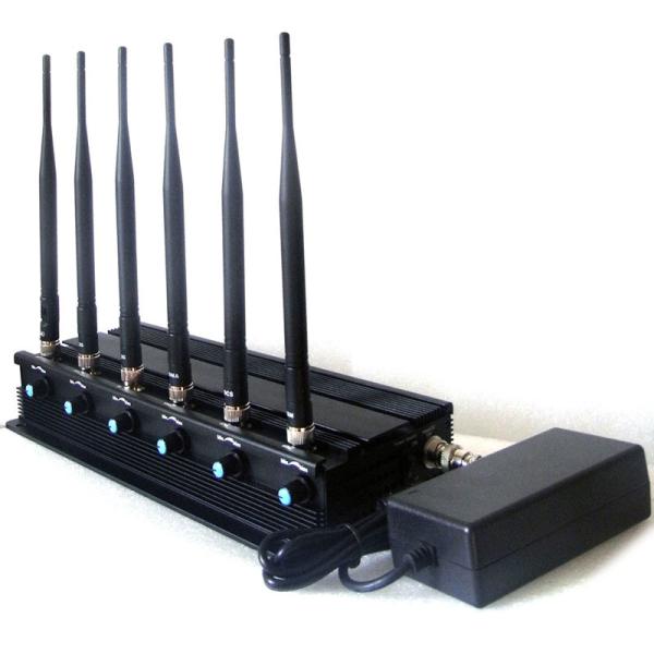 China Signal jammer | Adjustable 15W High Power Mobile Phone WiFi UHF Signal Jammer