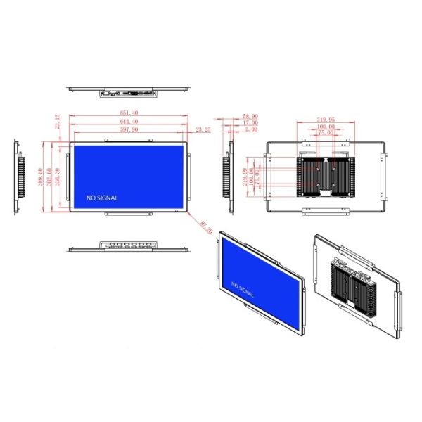 27-Inch Touch Screen for Gaming Systems and Interactive Displays