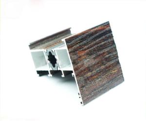 Profils en aluminium de finition du bois, pièces accessoires de châssis de fen