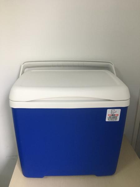 Caixa fresca isolada 28 litros/caixa de armazenamento frio plástica para o agregado familiar