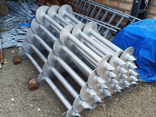Hot DIP Galvanized Heavy Duty Steel Ground Bolt Metal Helix Foundation Helical Anchor
