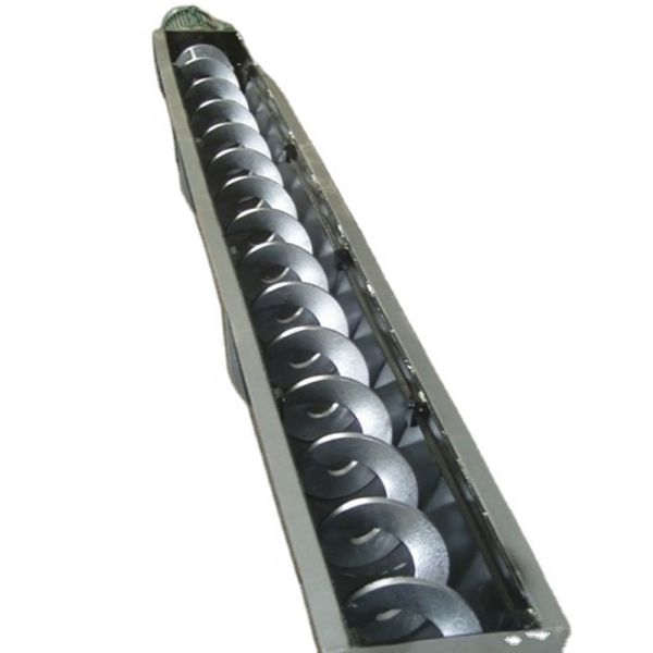 Stainless Steel Shaftless Screw Conveyor with 1-Year Warranty for Anti-Entanglement and Sealed Operation in Water Treatment