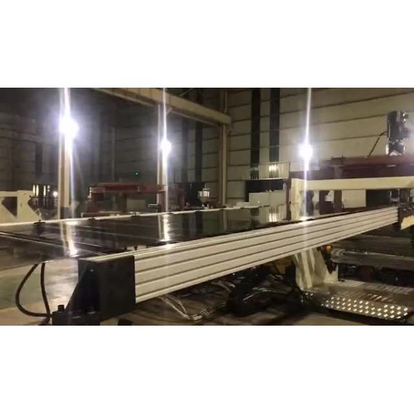Acrylic Plastic Sheet Extrusion Machine Rigid Strong Structure Smooth Running