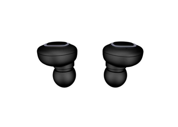 Ergonomically Black Ture Wireless 3D Stereo Sound Earbuds  In Ear Type earphones