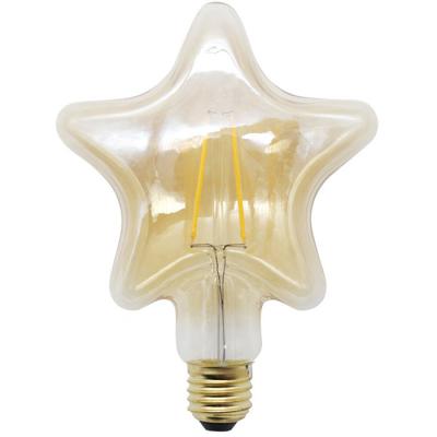 Ampoules E27 de Dimmable d'ampoules de filament de la forme 120mm Edison d'étoile rétros 4 watts