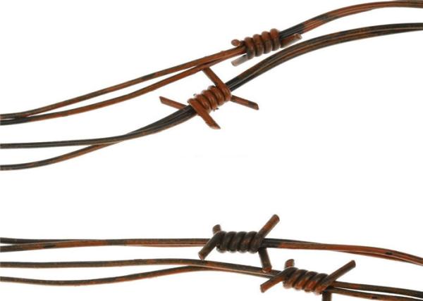 Low Carbon Steel Barbed Wire Fence / Concertina Wire Fencing For Industrial