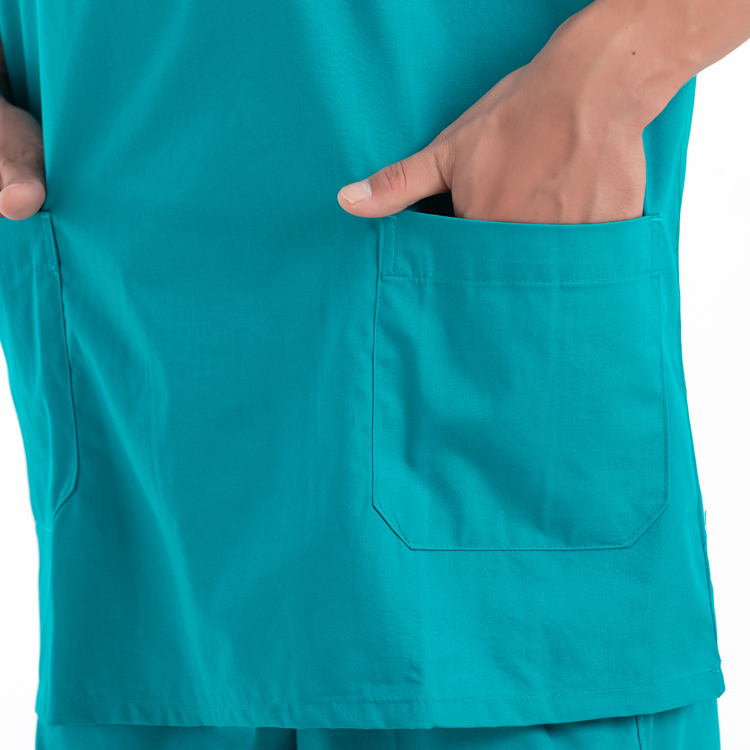 Метка частного назначения больницы Scrubs формы медицинский Scrubs Uniformes оптовый короткий уход рукава Scrubs наборы