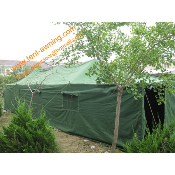 UV Resistance Pole-style Galvanized Steel 10 People Tent Waterproof Military Army Camping Tents