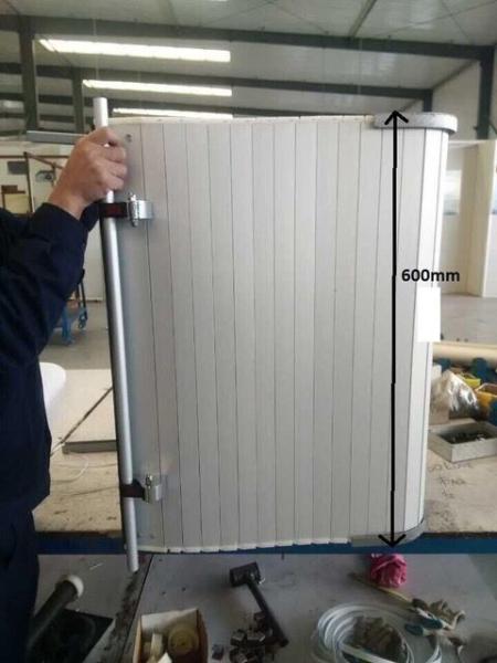 Customised Emergency Rescue Van Aluminum Roll-up Door  Industrial Automatic Rolling up Door