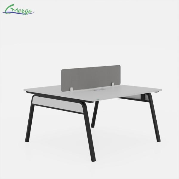 1200-1400L*1200-1600W*750H Mm Open Space Office Workstation with Modern Design and Adjustable Shelves
