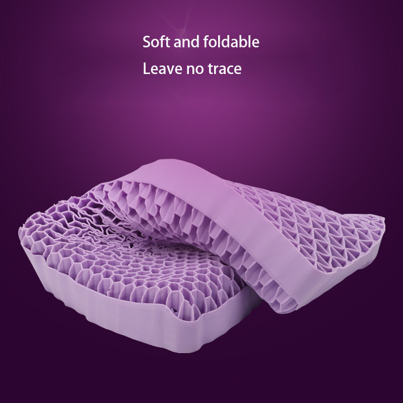 Custom 3D TPE Pressure Relief Gel Cooling Sleeping Pillow for Sale 3.5kg Rectangle