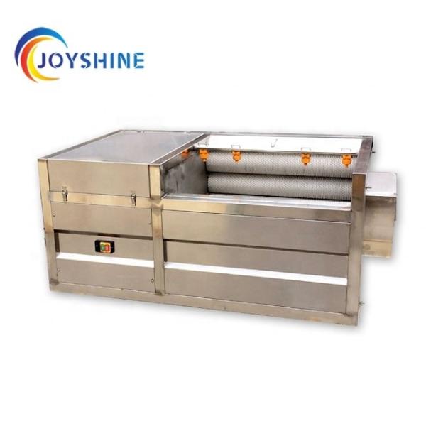 Potato Peeling Machine Fruit and Vegetable Washer Peeler with 2600*850*800mm Size