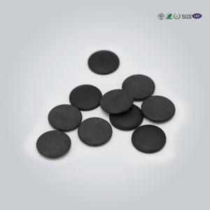 13.56MHz Rewritable RFID Laundry Tag Customized Shape Flame Retardant