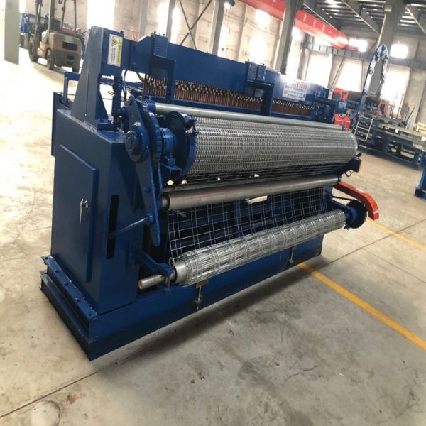 PLC Screen Electrodes Lifting Welded Wire Mesh  Machine 90rows/min