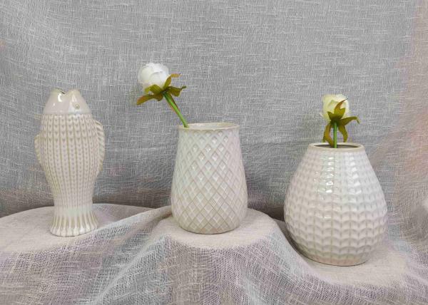 Factory Direct Supply Classic Handmade Pottery Clay Flower Pot Porcelain Ceramic Statued Vase For Home Decor