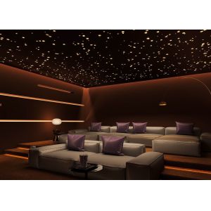 Установка толщины потолочного освещения 9mm звезды оптического волокна фибрового картона полиэстера легкая