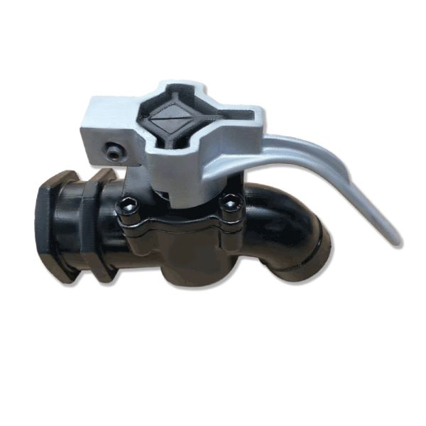 Les guidons de coq d'angle de bâti de train de coq d'angle de frein ont tourné