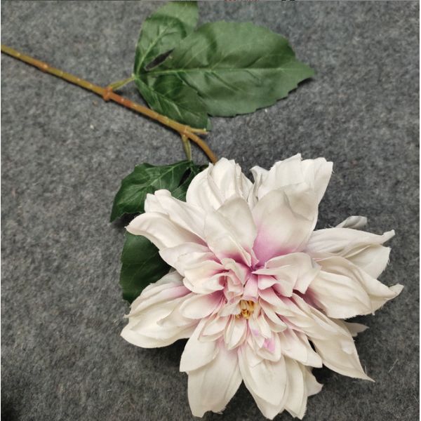 European Style 3 Heads Dahlia Artificial Flower For Home Party Wedding Silk Flower