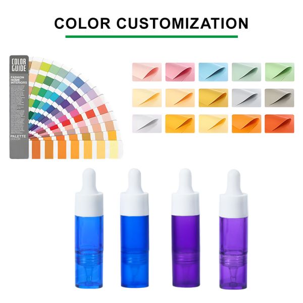 15ml and 20ml Double-headed Custom-designed PET Dropper Bottle for Essence and Skin Care Water Packaging