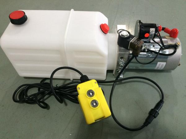 Scissor uma pressão de atuação dobro de 180 barras do motopropulsor hidráulico do elevador 12v
