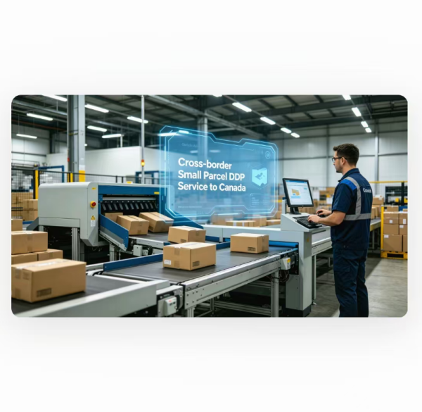 Cross Border Small Parcel DDP Service Canada For International Shipping