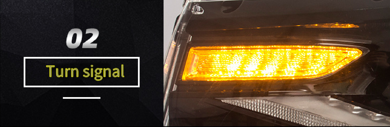 Modified LED Daytime Running Light Xenon Lamp Headlight for Chevrolet Camaro Bumblebee