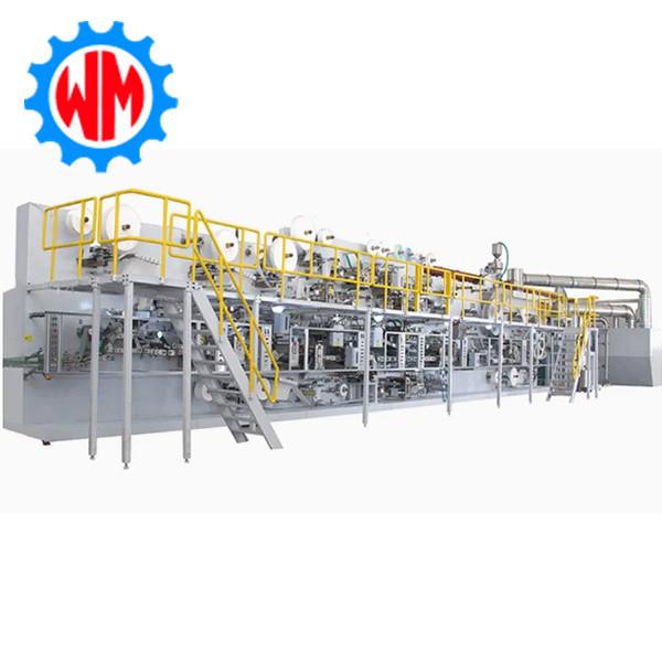 250-350PCS/Min Adult Diaper Machine Production Line Fast And Innovative For Different Shapes And Functions
