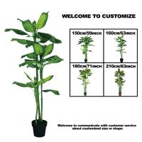 Anti arbres de aménagement artificiels mis en pot UV de Faux d'usines d'arbre