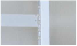 Grey White 5 Layers Metal Display Racks For Supermarket ,  Drug Store