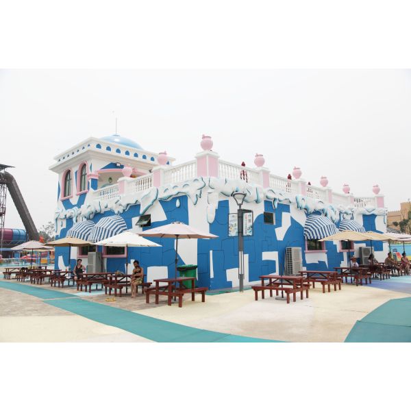 Оборудование парка воды большого диапазона безопасности для напольного тематического парка воды