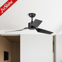 Casa Preto ABS Blades 6 Velocidade Baixo Ruído Ventilador de teto com controle remoto