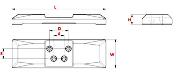 450 мм/600 мм резиновые подшипники с болтом для PC30 PC40 PC45 PC60 PC75 резиновые подшипники для экскаваторов