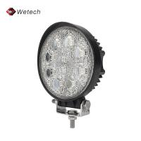 Luz de trabajo LED redonda Luz auxiliar LED a prueba de agua 24W Con carcasa de aluminio fundido