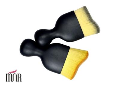 Curved Wave Shapes foundation makeup brush Nylon Hair And Short Handle