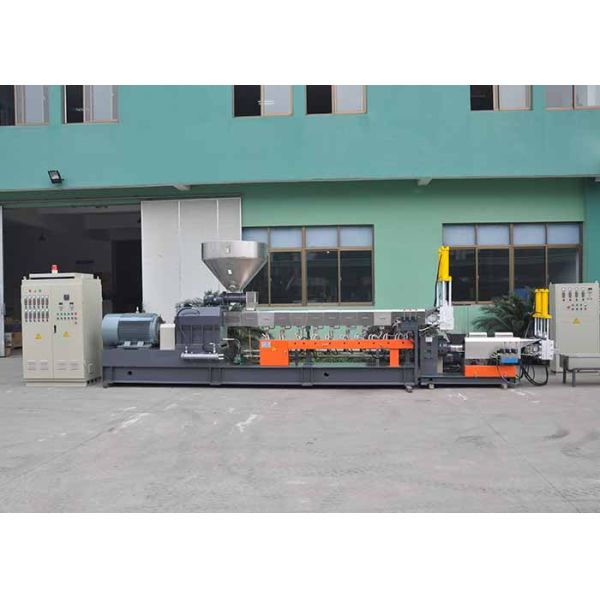 ABS LD-TS-75 parrallel twin screw extruder plastic recycling machine 75/140 mm automatic system